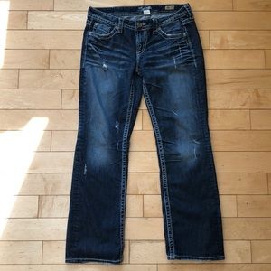 Silver Jeans Lola 17” Straight W31/L31